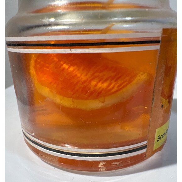 Scented Jar Candles Lemon Orange & Banana "Fruit Slices" In the Wax 3.03 Oz Each - Picture 3 of 6